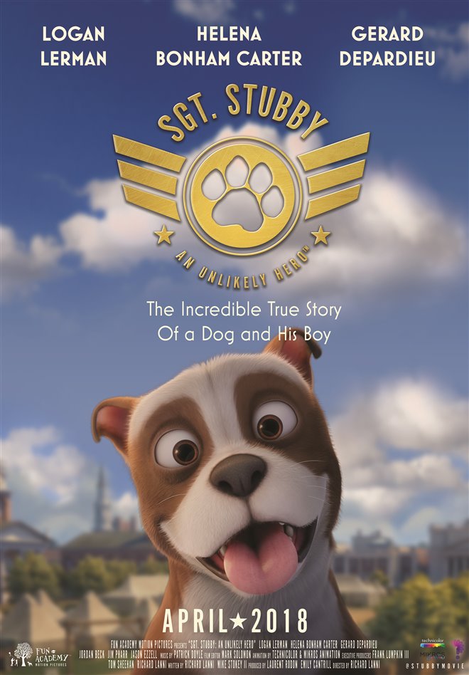 Sgt. Stubby: An Unlikely Hero Large Poster