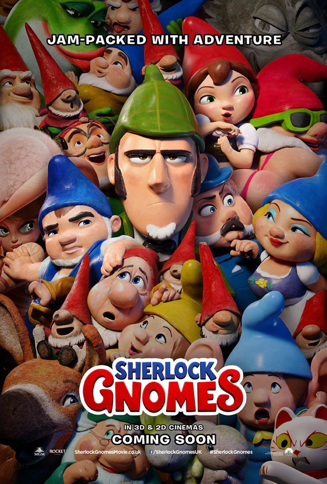 Sherlock Gnomes Large Poster