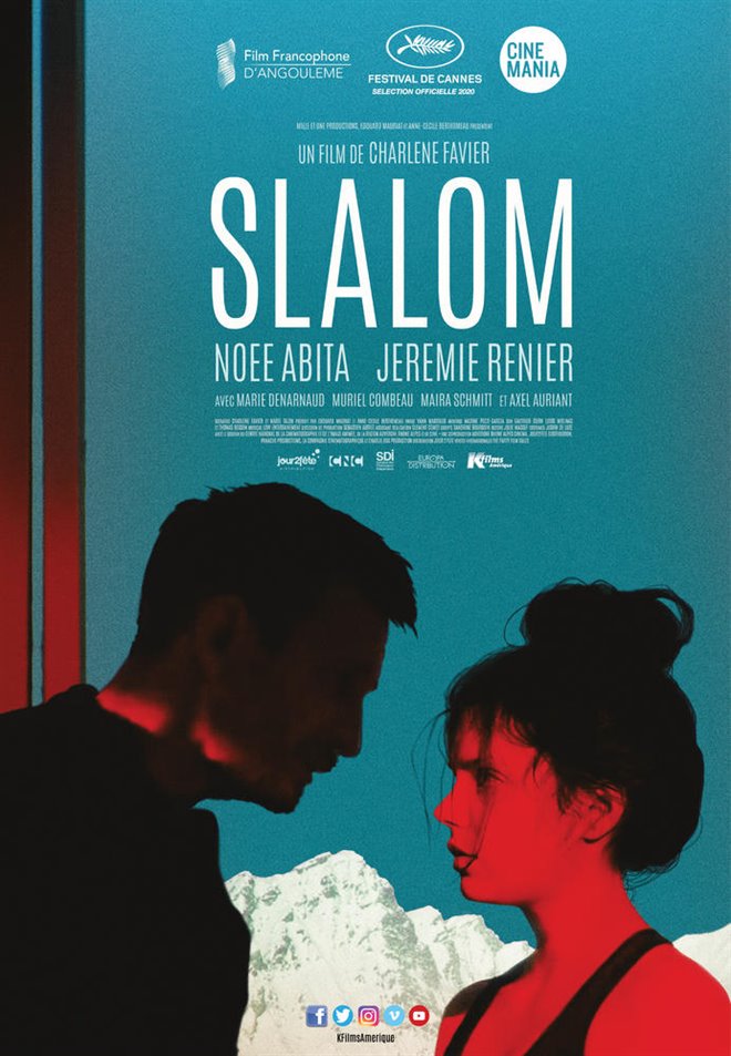 Slalom Large Poster