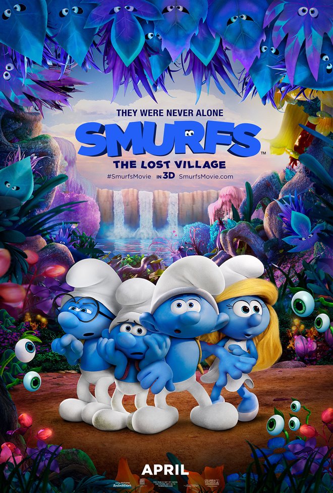 Smurfs: The Lost Village Large Poster