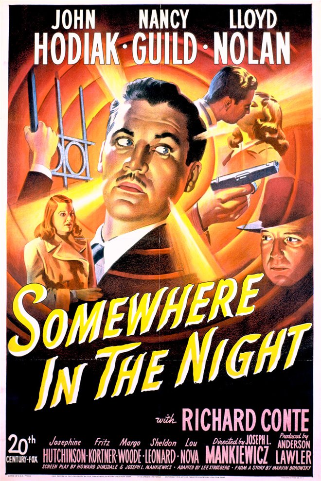 Somewhere in the Night Large Poster