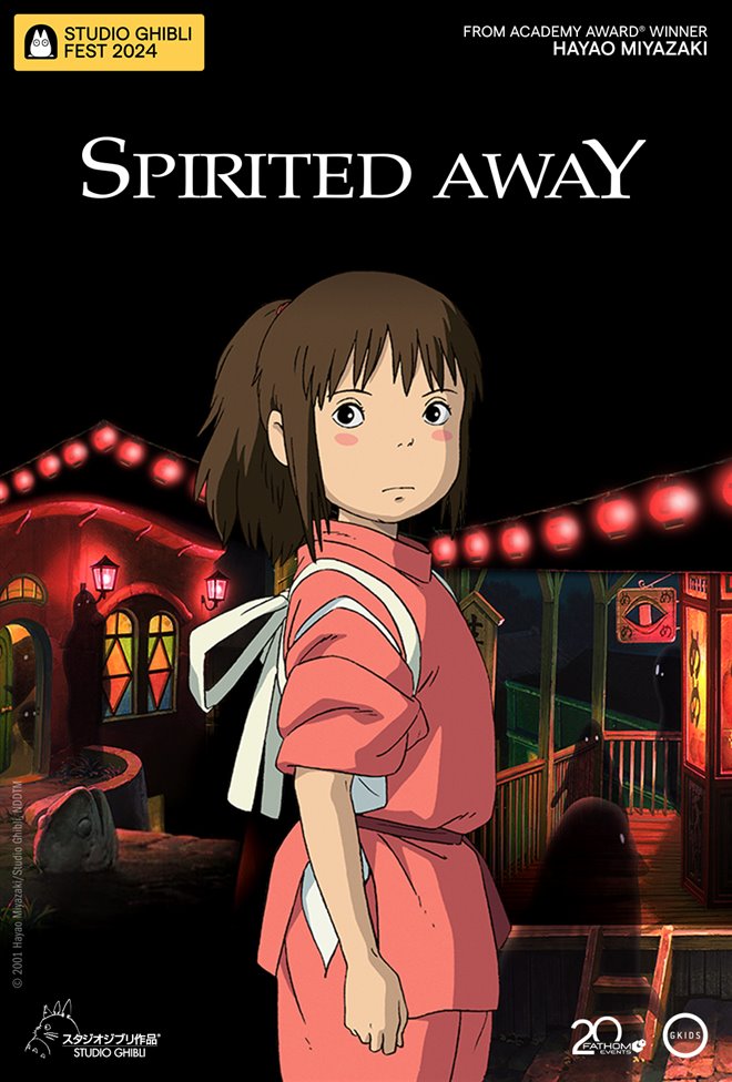 Spirited Away - Studio Ghibli Fest 2024 Large Poster