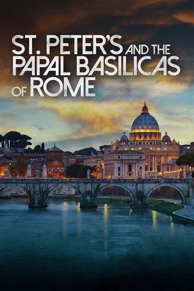 St. Peter's and the Papal Basilicas of Rome Large Poster