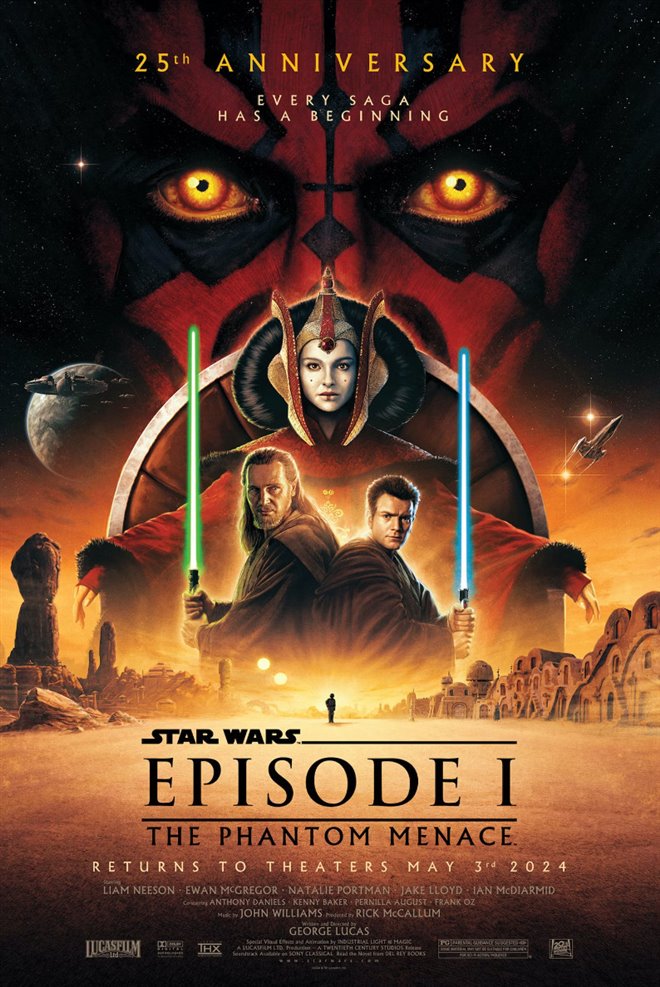 Star Wars: Episode I - The Phantom Menace Large Poster