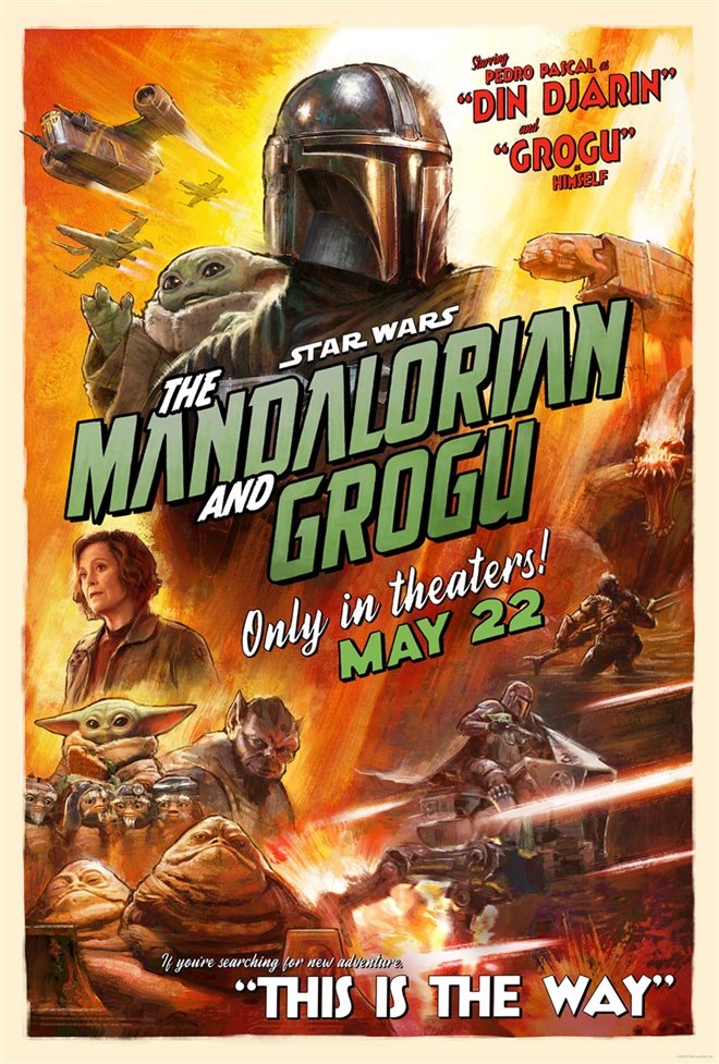 Star Wars: The Mandalorian and Grogu Large Poster