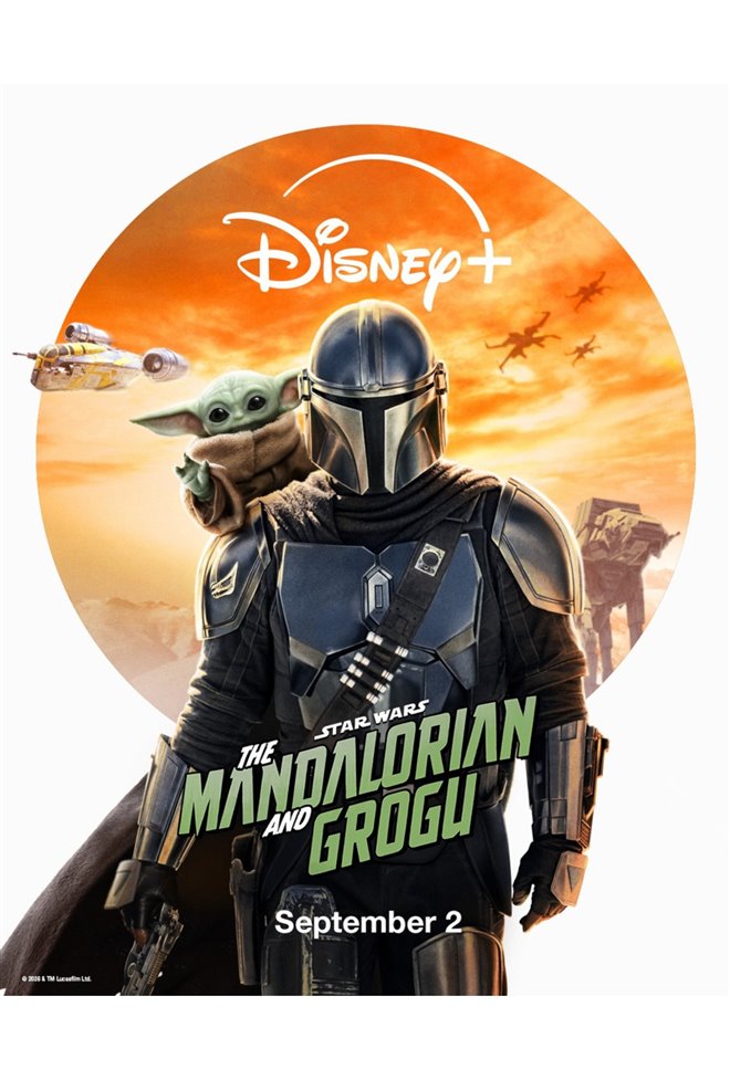 Star Wars: The Mandalorian and Grogu Large Poster