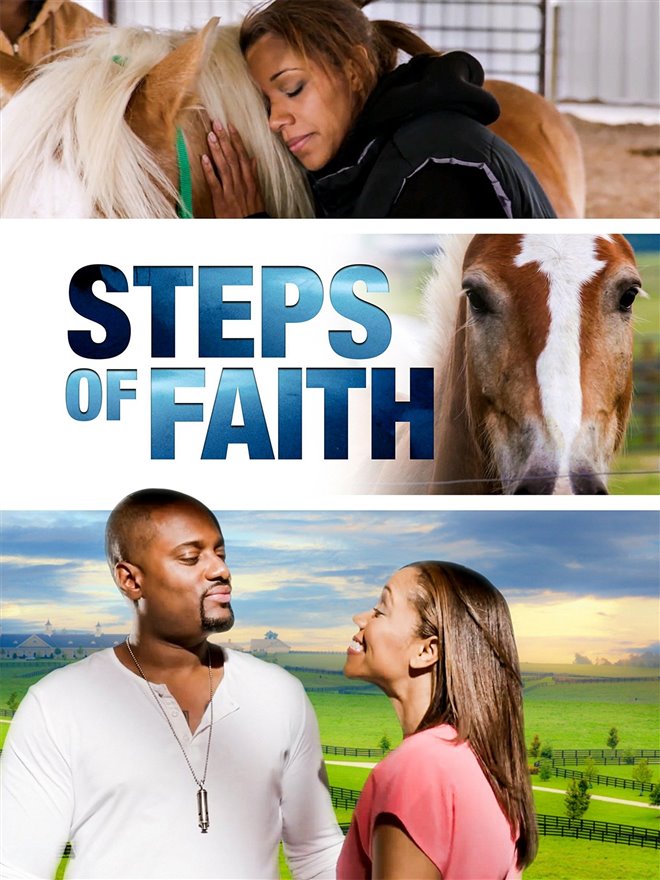 Steps of Faith Large Poster