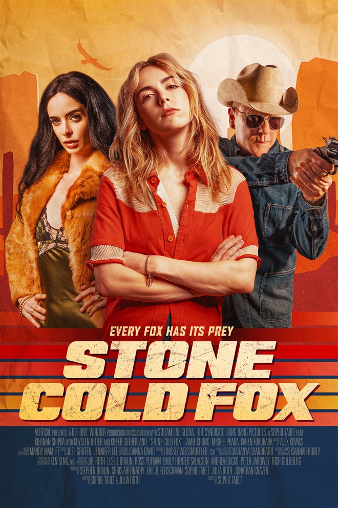Stone Cold Fox Large Poster