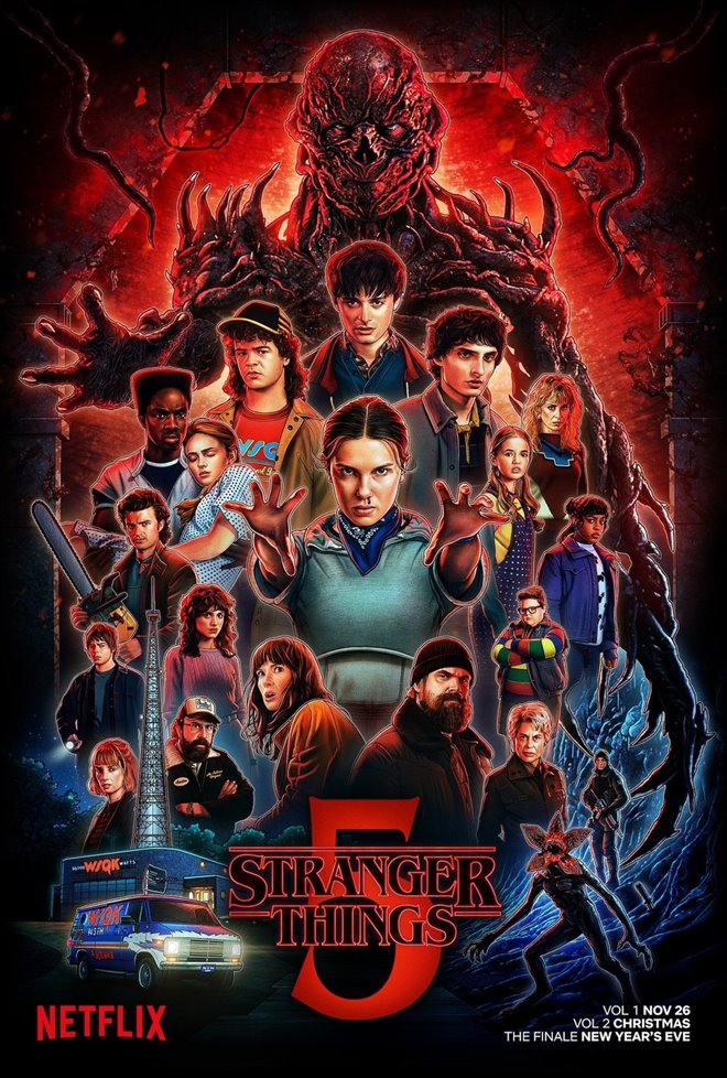 Stranger Things (Netflix) Large Poster