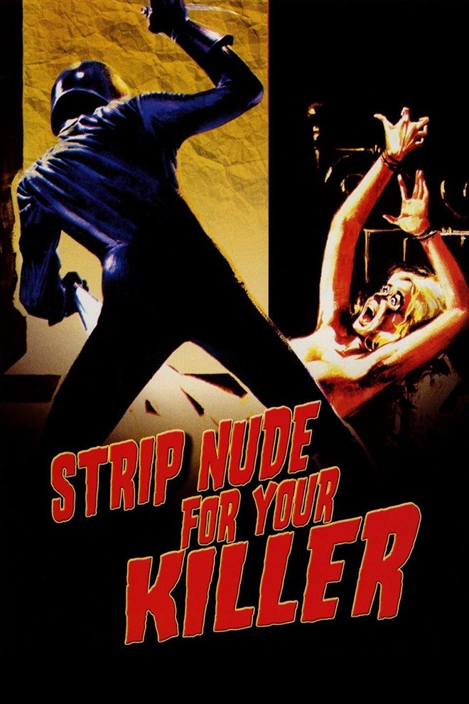 Strip Nude for Your Killer (Nude per l'assassino) Large Poster