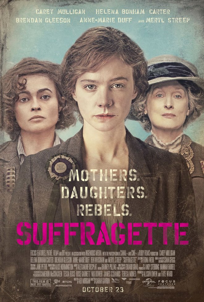 Suffragette Large Poster