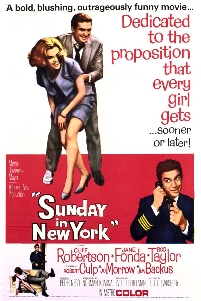 Sunday in New York (1963) Large Poster
