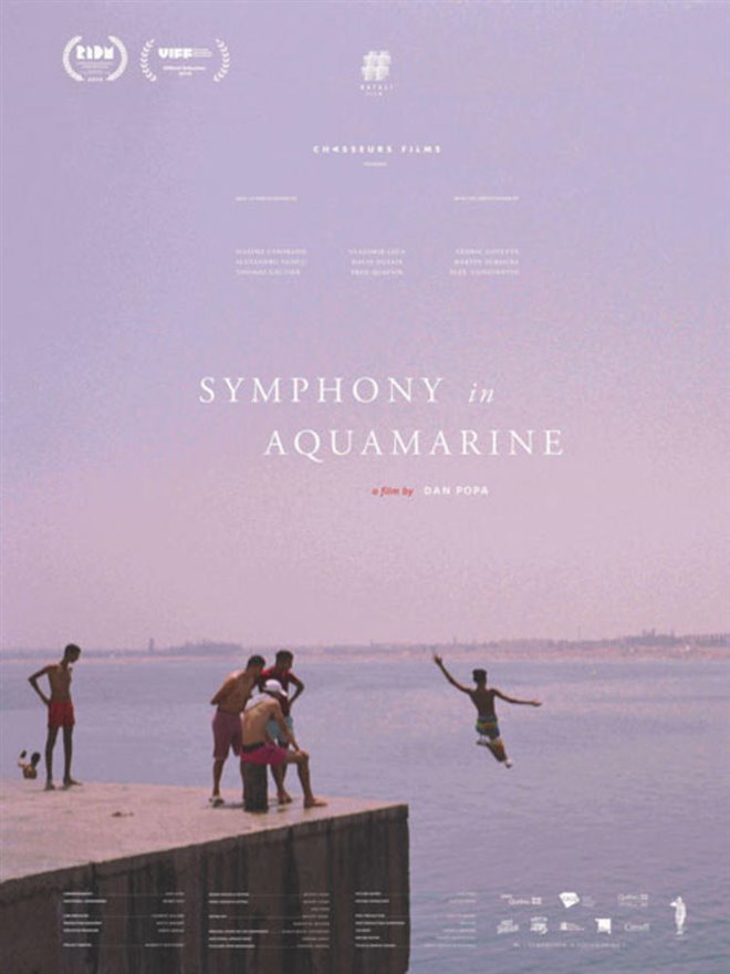 Symphonie en aquamarine Large Poster