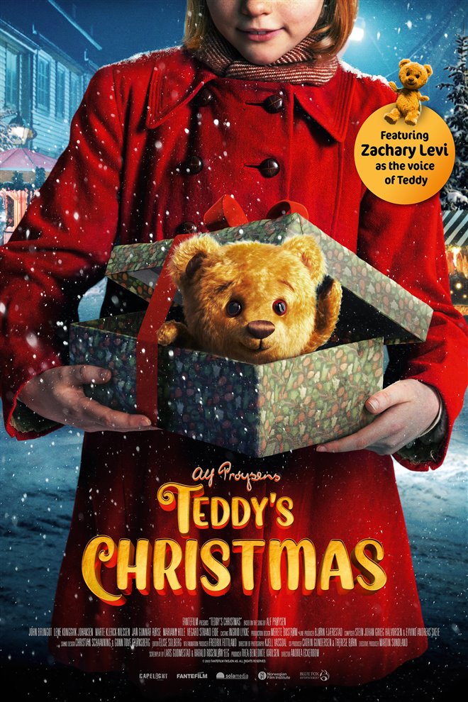 Teddy's Christmas Large Poster