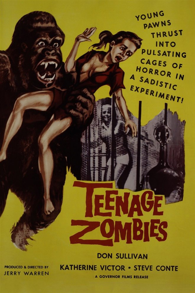 Teenage Zombies Large Poster