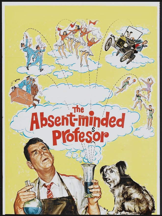 The Absent Minded Professor Large Poster