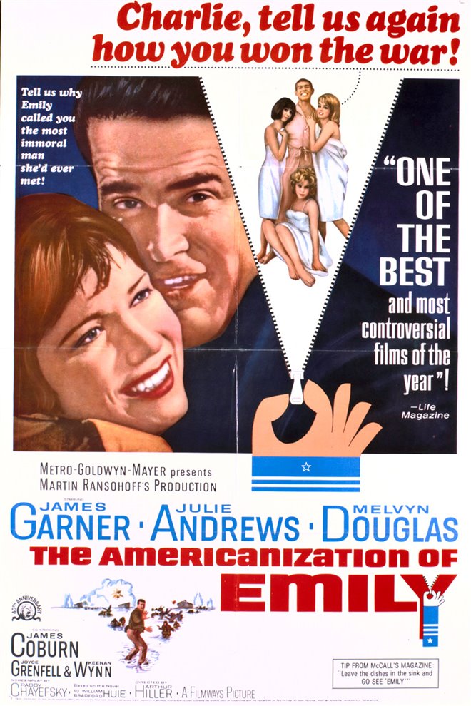 The Americanization of Emily Large Poster