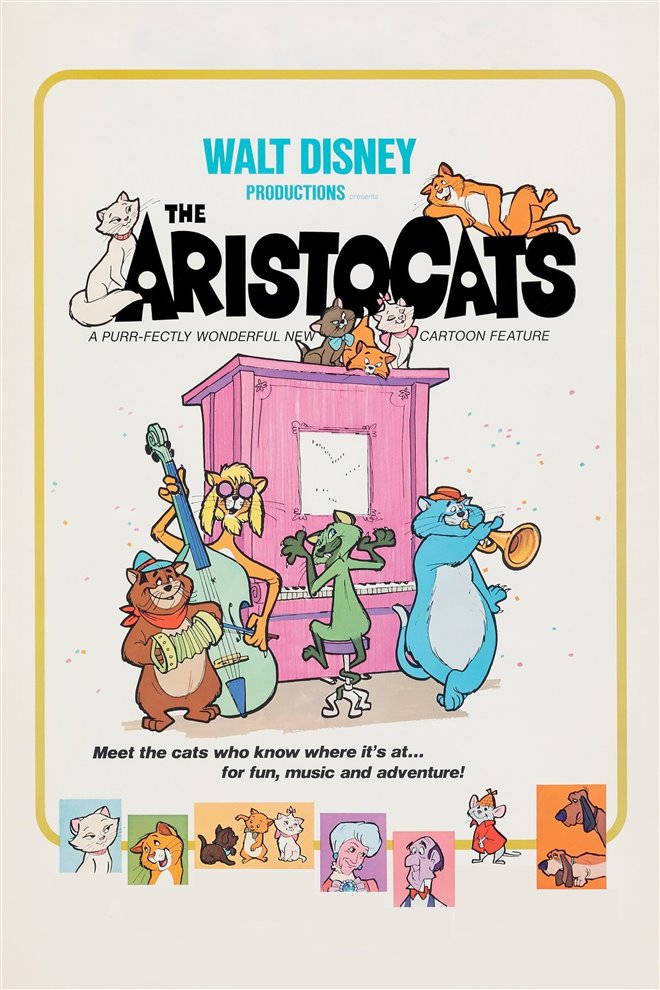 The Aristocats Large Poster