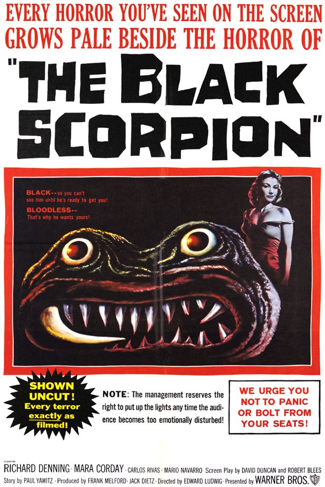 The Black Scorpion Large Poster