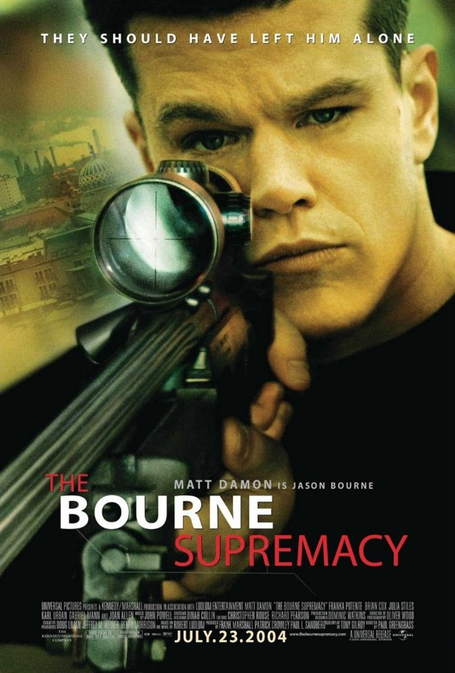 The Bourne Supremacy Large Poster