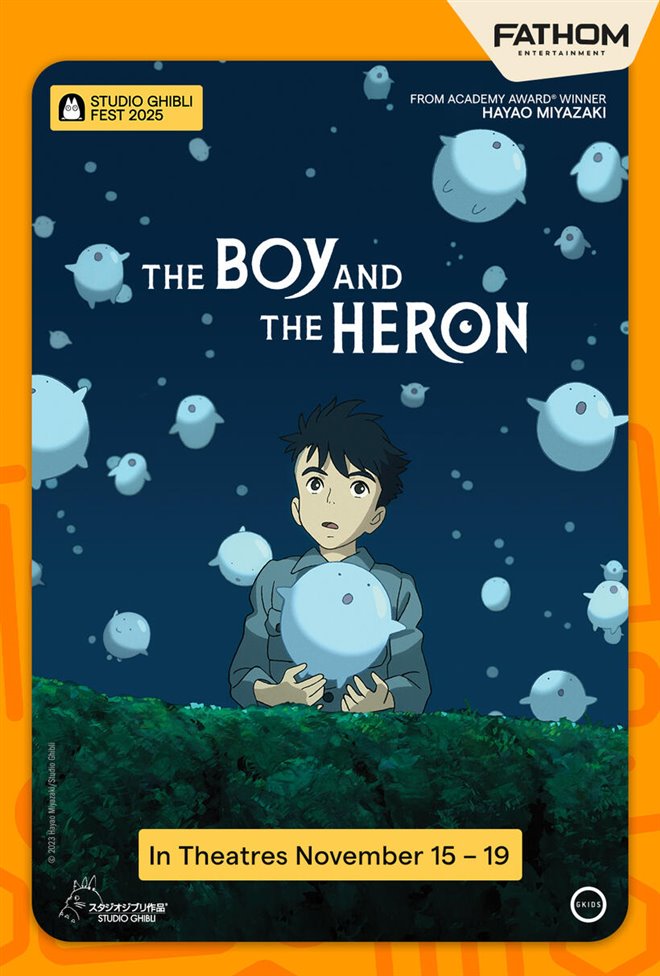 The Boy and The Heron - Studio Ghibli Fest 2025 Large Poster
