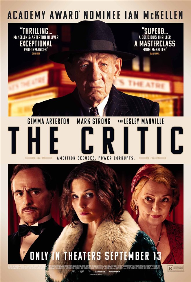 The Critic Large Poster