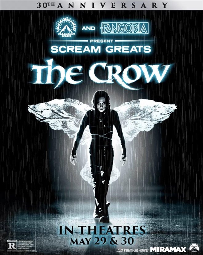 The Crow 30th Anniversary Large Poster