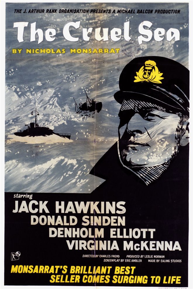 The Cruel Sea Large Poster