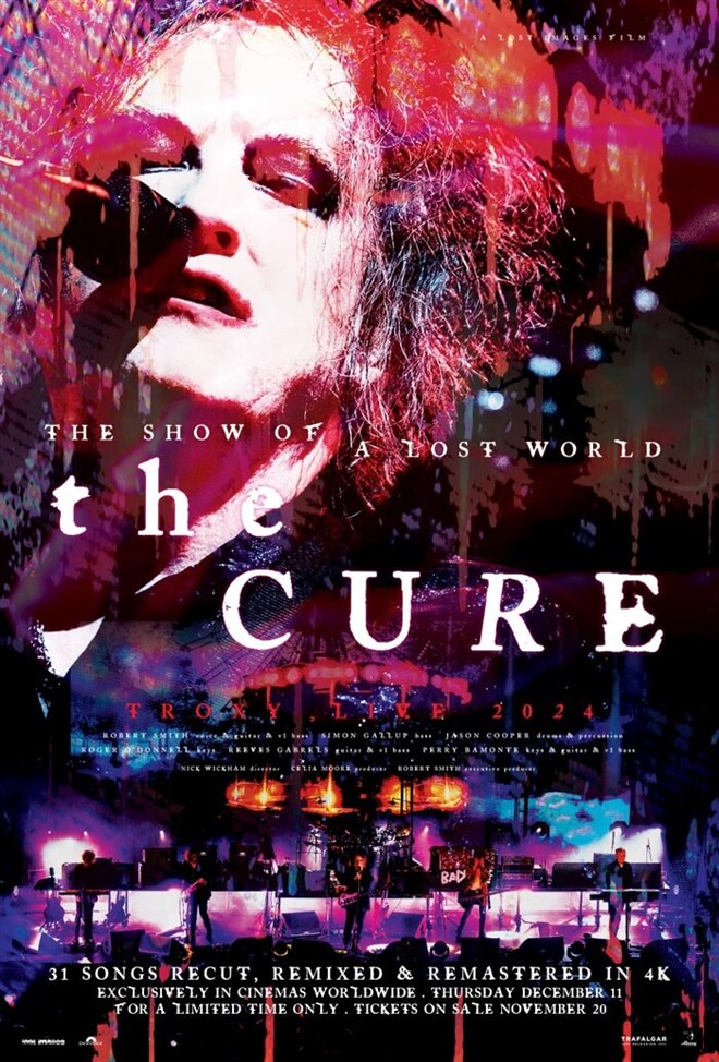 The Cure: The Show of a Lost World Large Poster