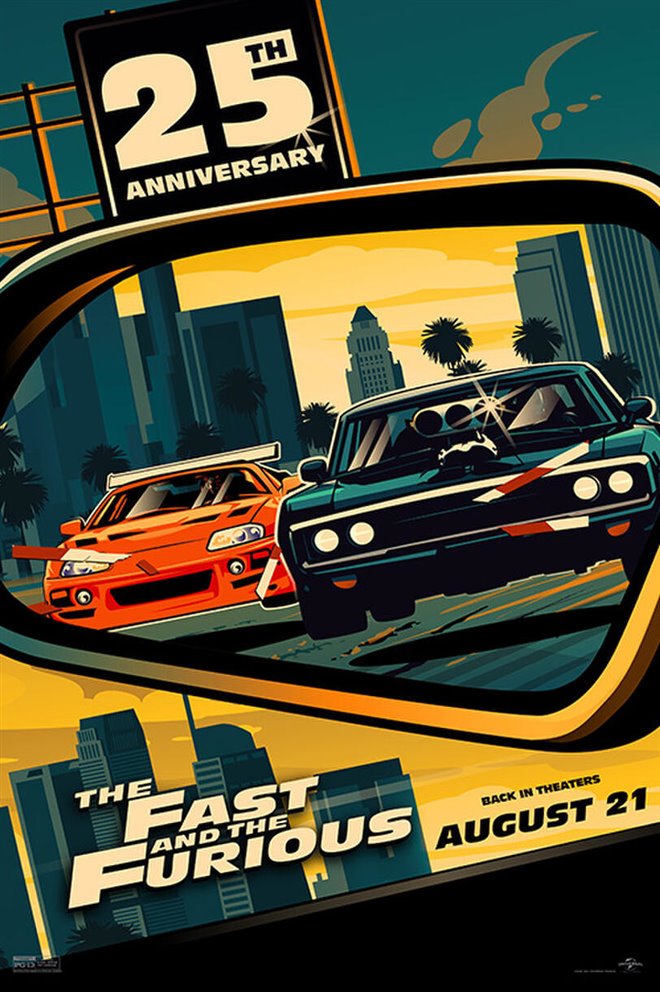 The Fast and the Furious Large Poster