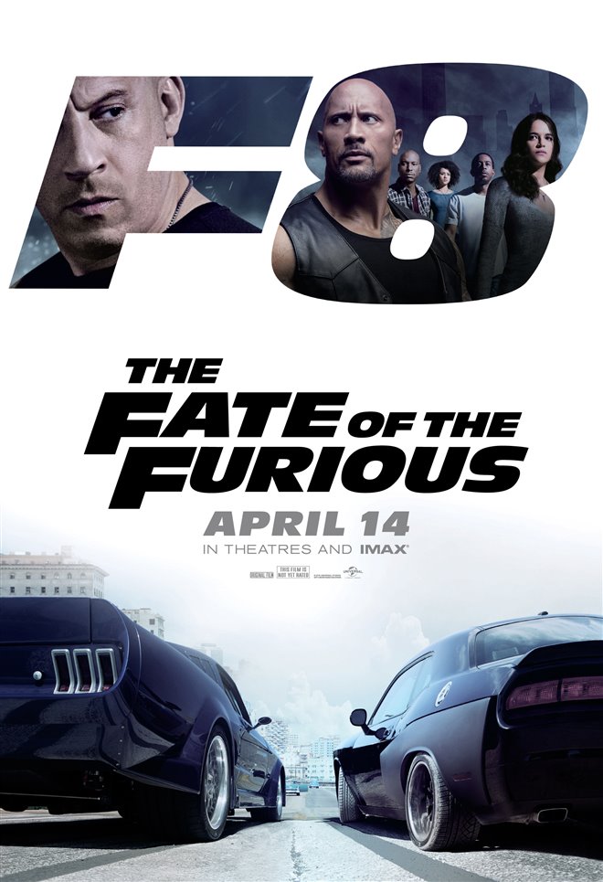 Resultado de imagen para The Fate of the Furious movie poster