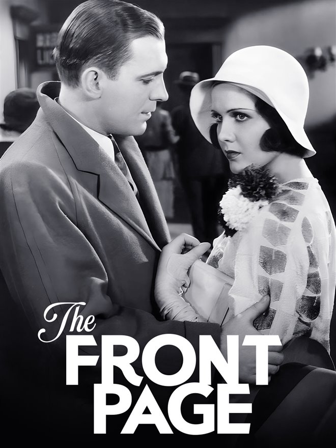 The Front Page Large Poster