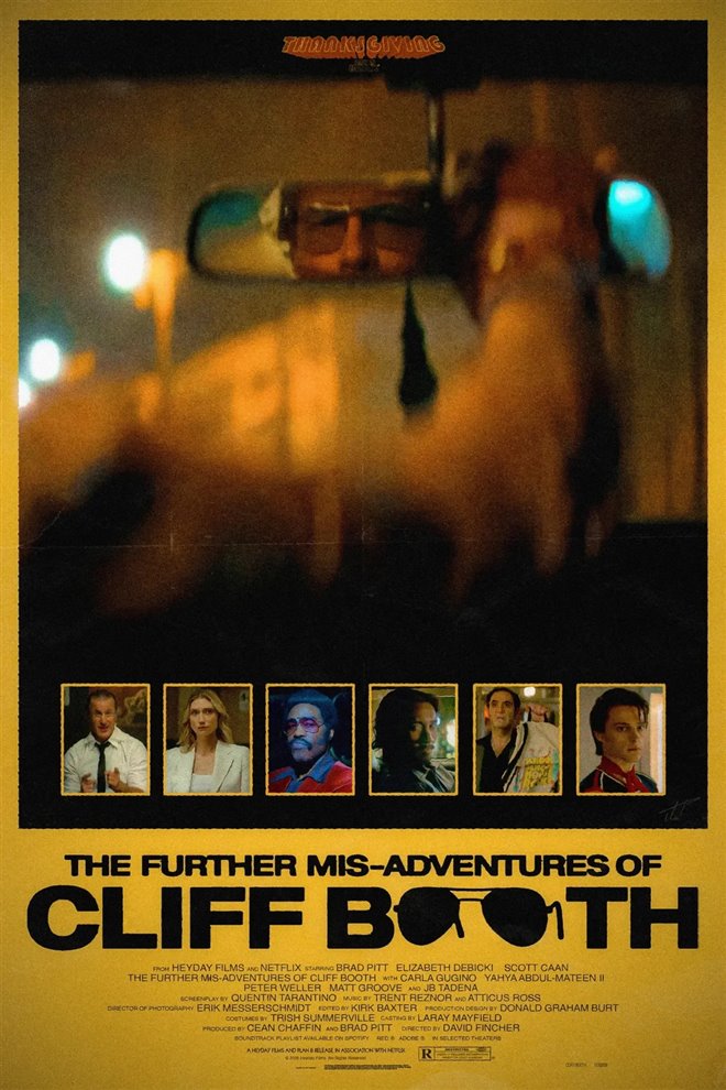 The Further Mis-Adventures of Cliff Booth Large Poster