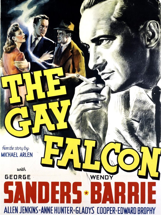 The Gay Falcon Large Poster