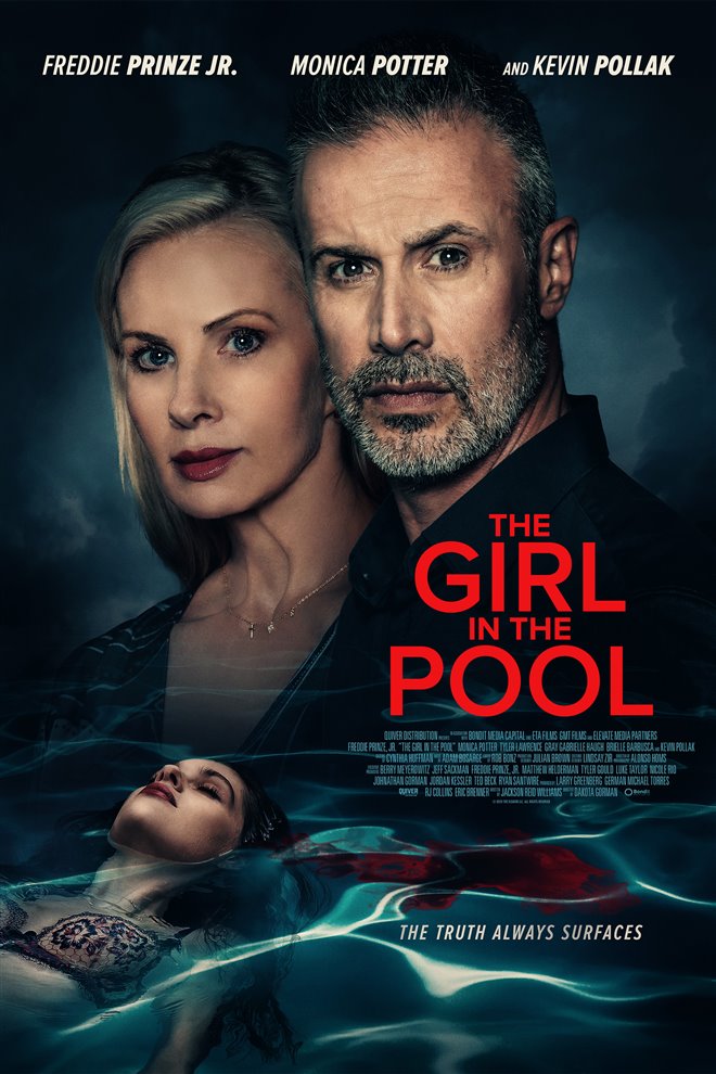 The Girl in the Pool Large Poster