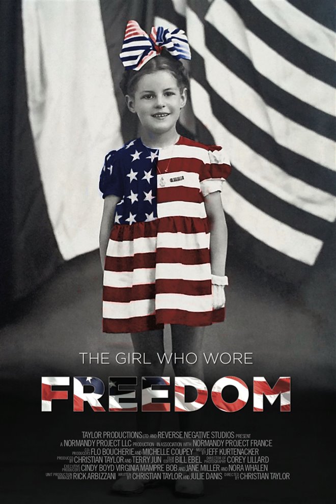 The Girl Who Wore Freedom Large Poster