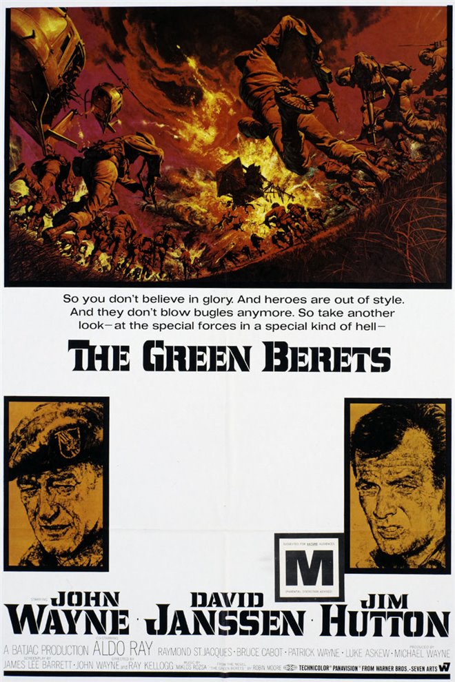 The Green Berets Large Poster