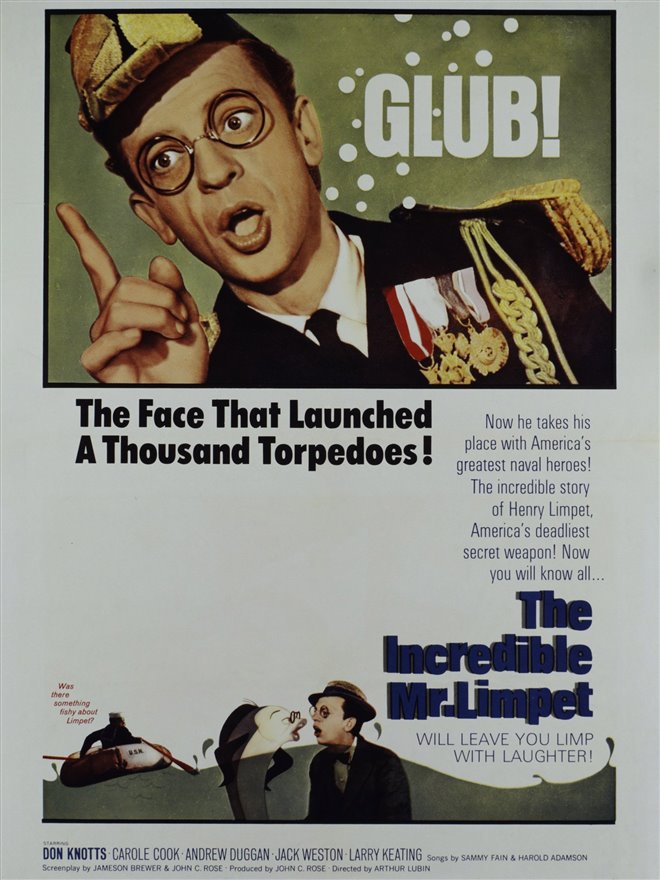 The Incredible Mr. Limpet (1964) Large Poster