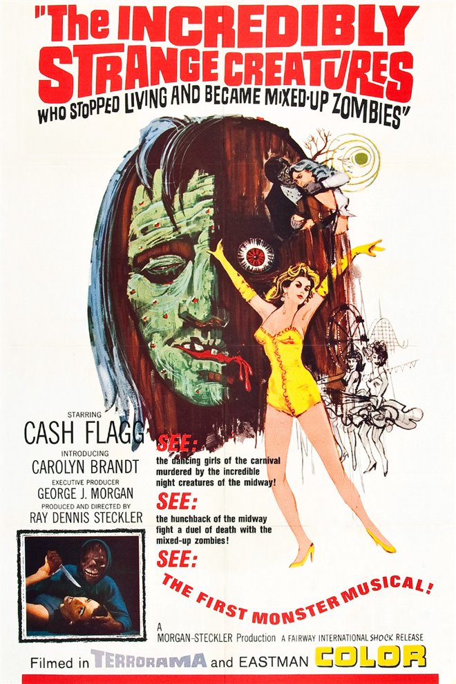 The Incredibly Strange Creatures Who Stopped Living and Became Mixed-Up Zombies Large Poster