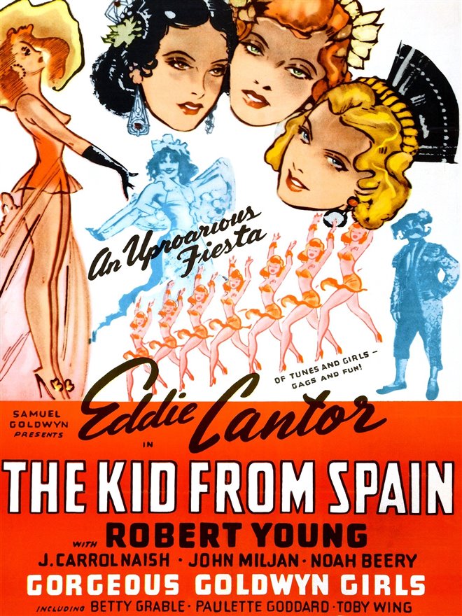 The Kid from Spain Large Poster