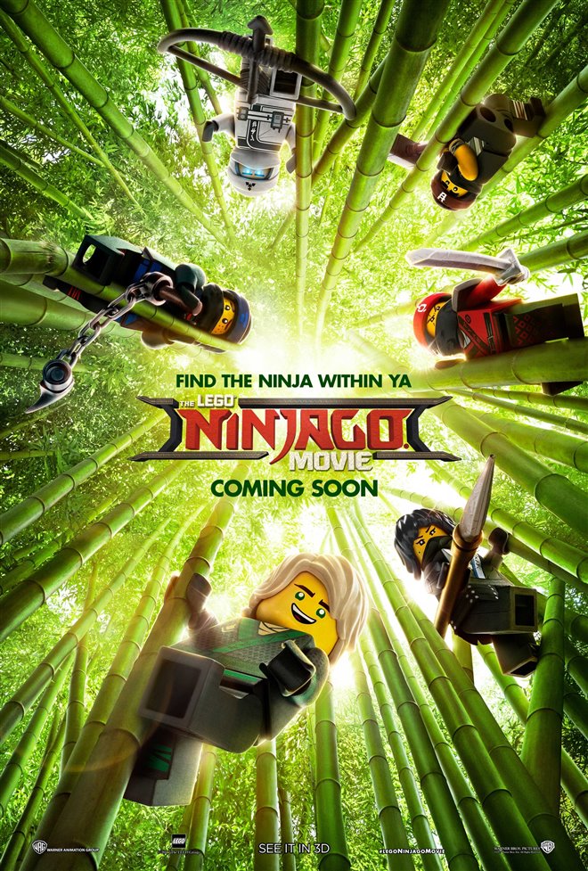 The LEGO NINJAGO Movie movie large poster.