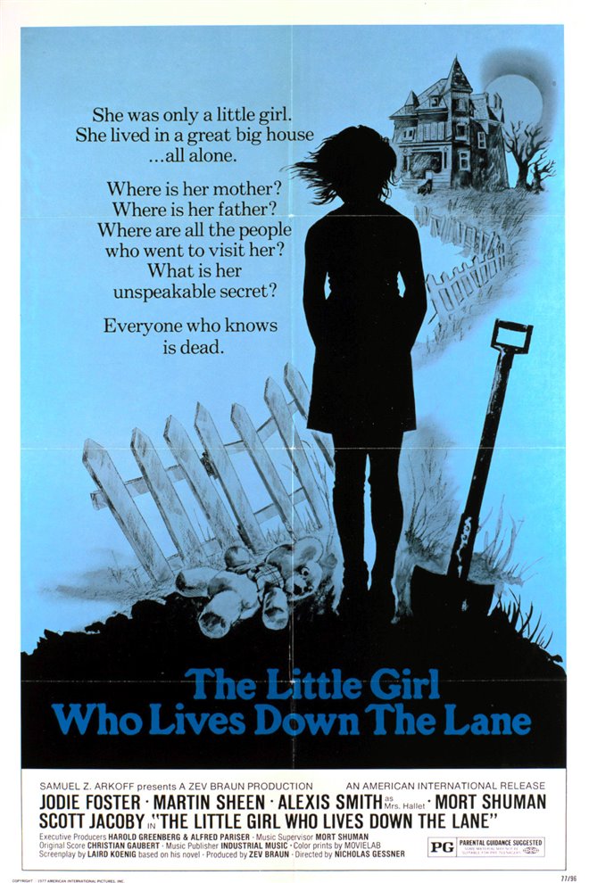 The Little Girl Who Lives Down the Lane Large Poster