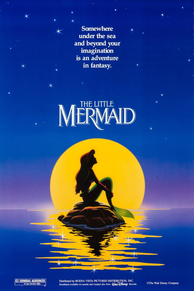 The Little Mermaid 3D Large Poster