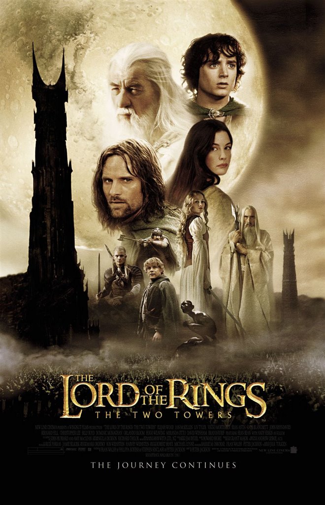 The Lord of the Rings: The Two Towers - 4K Remaster Large Poster
