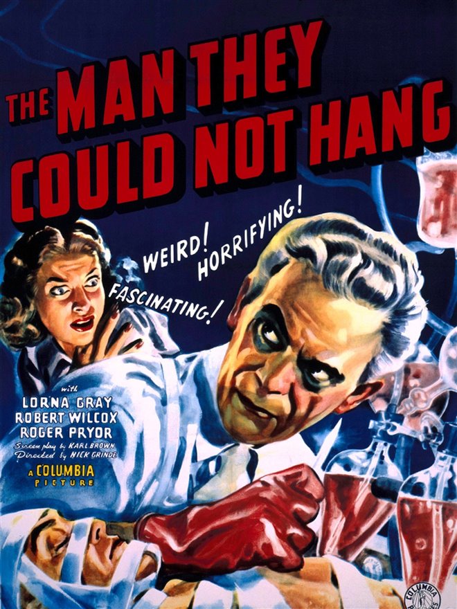 The Man They Could Not Hang Large Poster