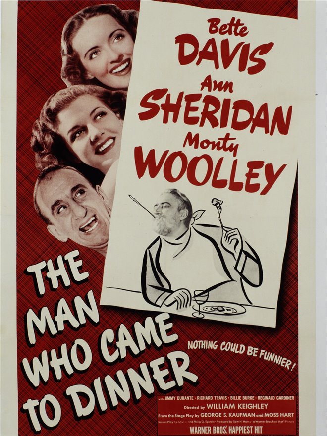 The Man Who Came to Dinner Large Poster