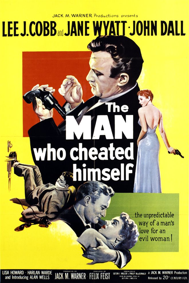 The Man Who Cheated Himself (1950) Large Poster
