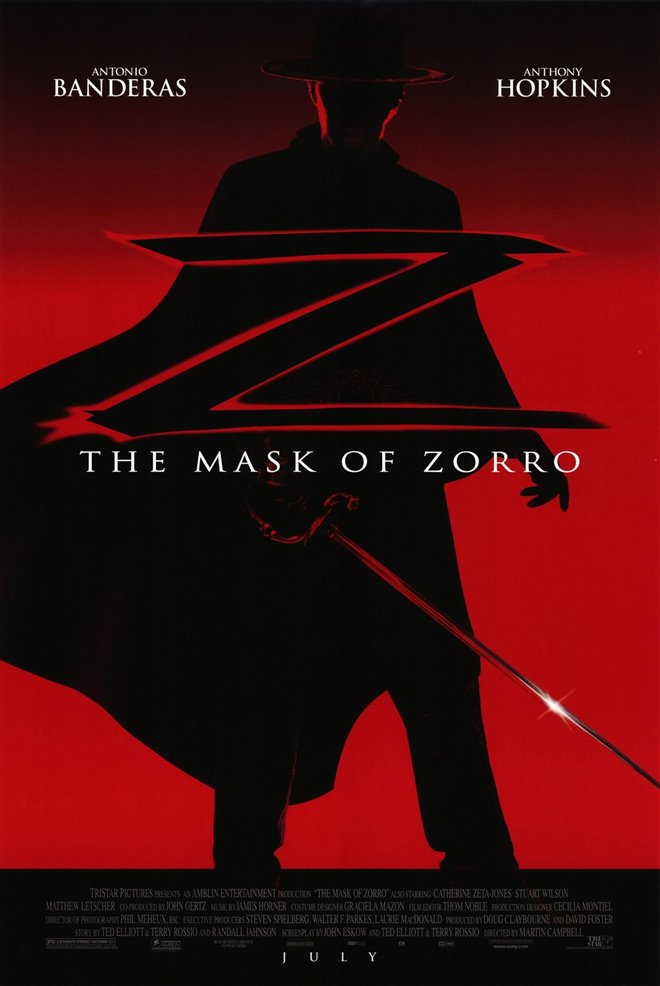 The Mask of Zorro Large Poster