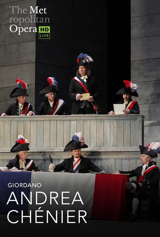 The Metropolitan Opera: Andrea Chénier Large Poster