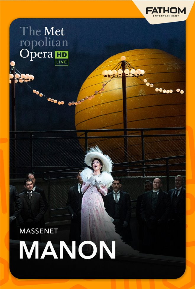 The Metropolitan Opera: Manon Large Poster